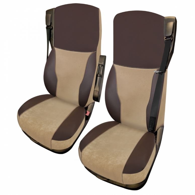 DAF seats cover brown