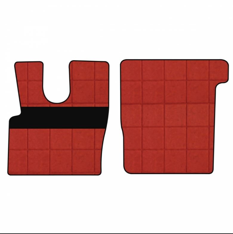 DAF xf 106 truck mats red