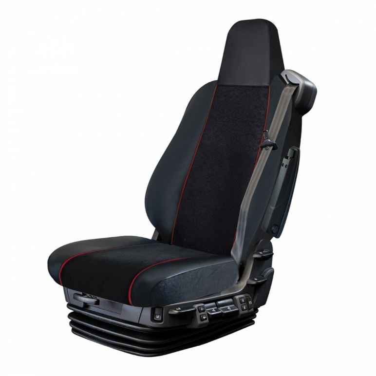 Scania driver seat cover black
