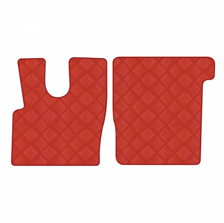 Daf xf truck mats red