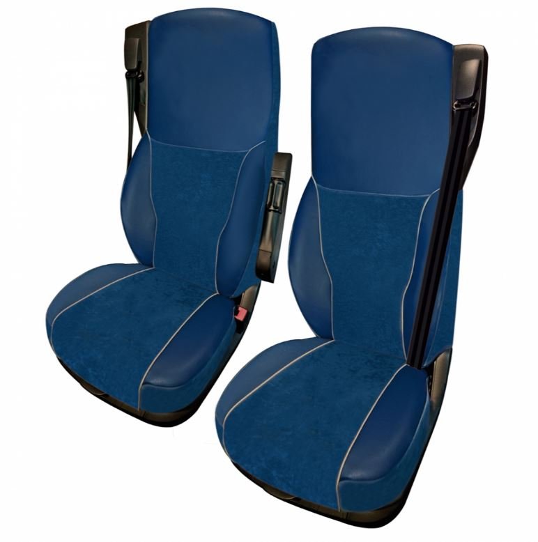 DAF seats cover blue