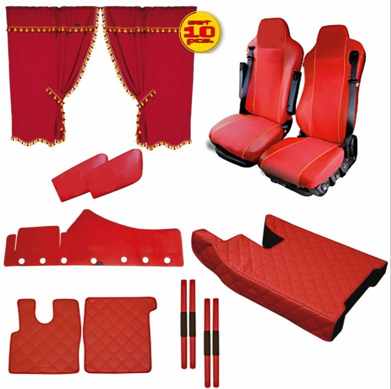 Interior styling kit red