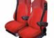 Mercedes seat covers red
