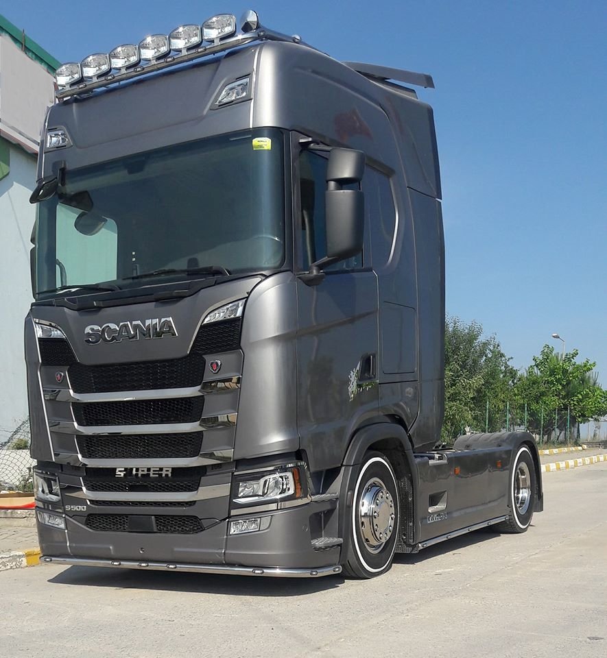 SCANIA NG R/S BUMBER BAR CHROME 2017+ - Truckstyling.lt