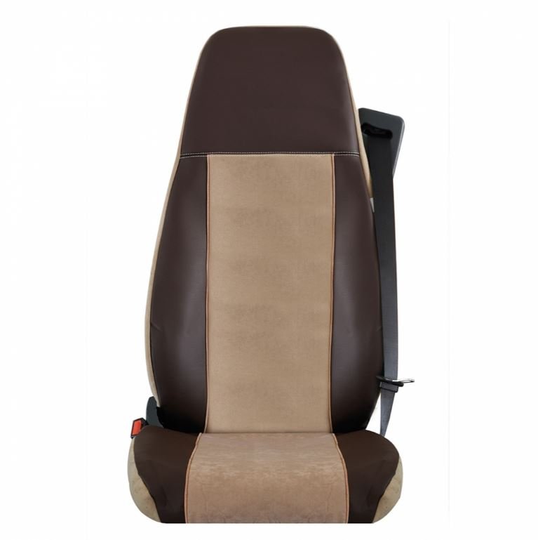 Scania seat cover brown