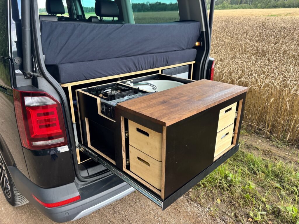 Multivan camping box