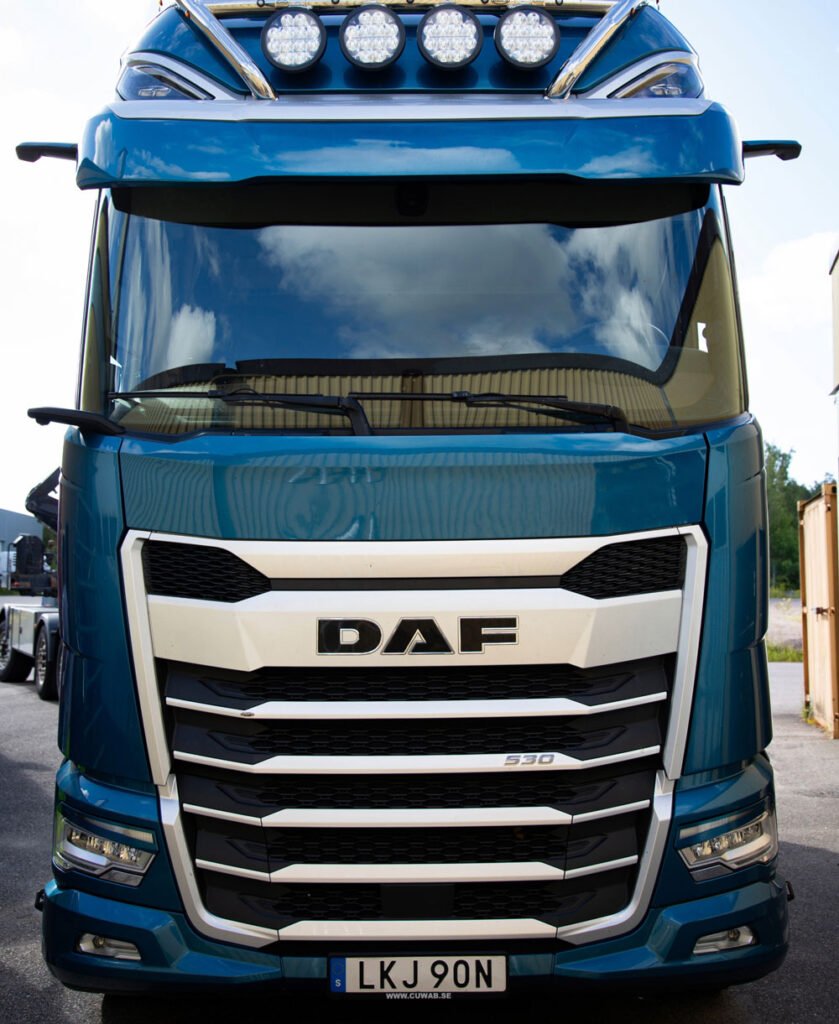 DAF žibintų apvadai